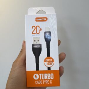 Cabo Tipo C 20W 1m CB717C - Kimaster