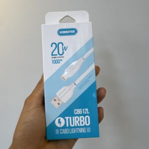 Cabo Turbo Lightning 20W 1m CB12L - Kimaster