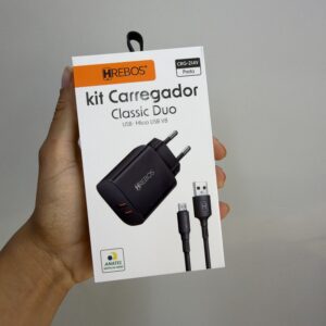 Adaptador + Cabo V8 Rápido CRG-214V - Hrebos